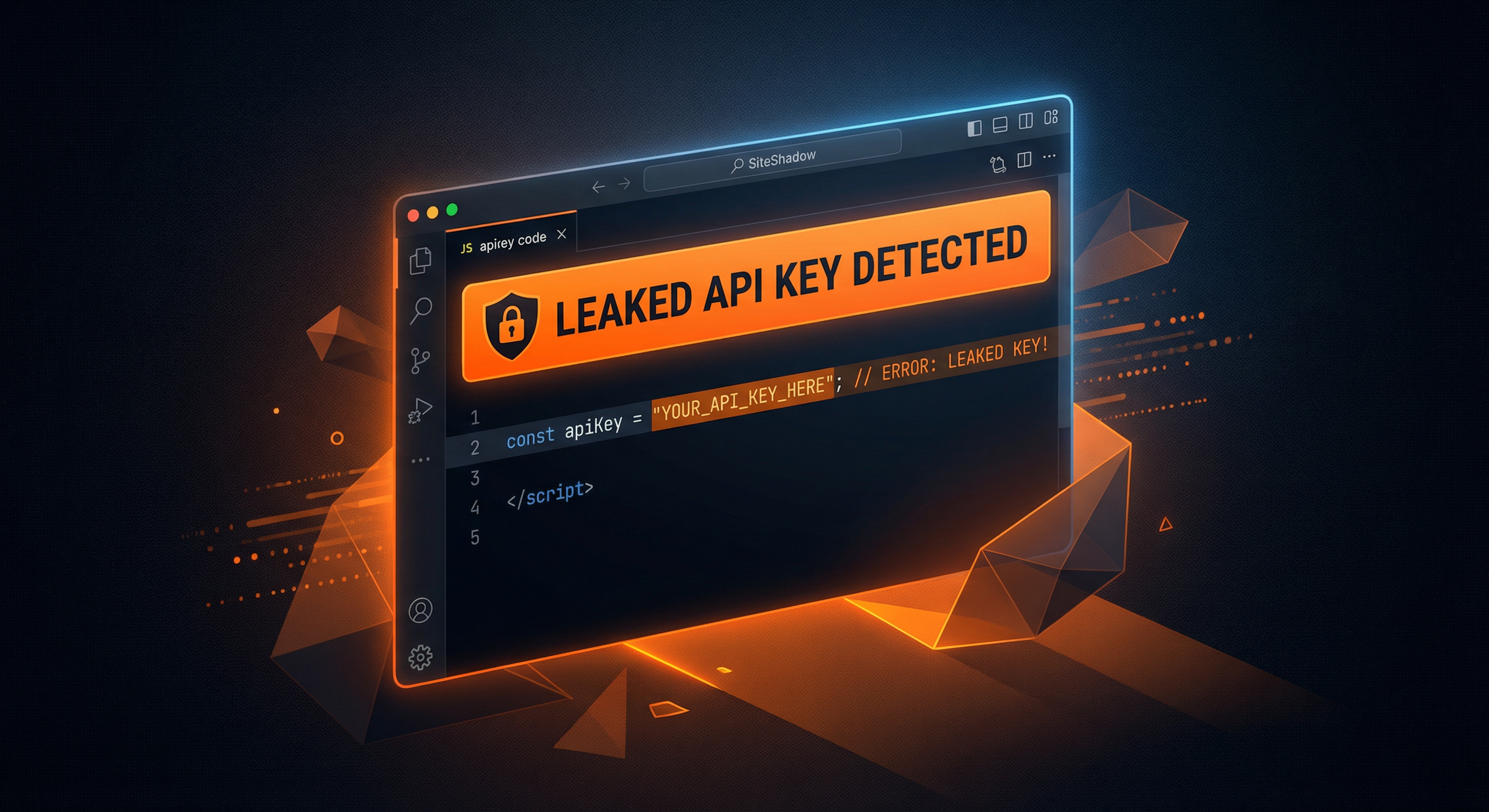 SiteShadow Hero Concept
